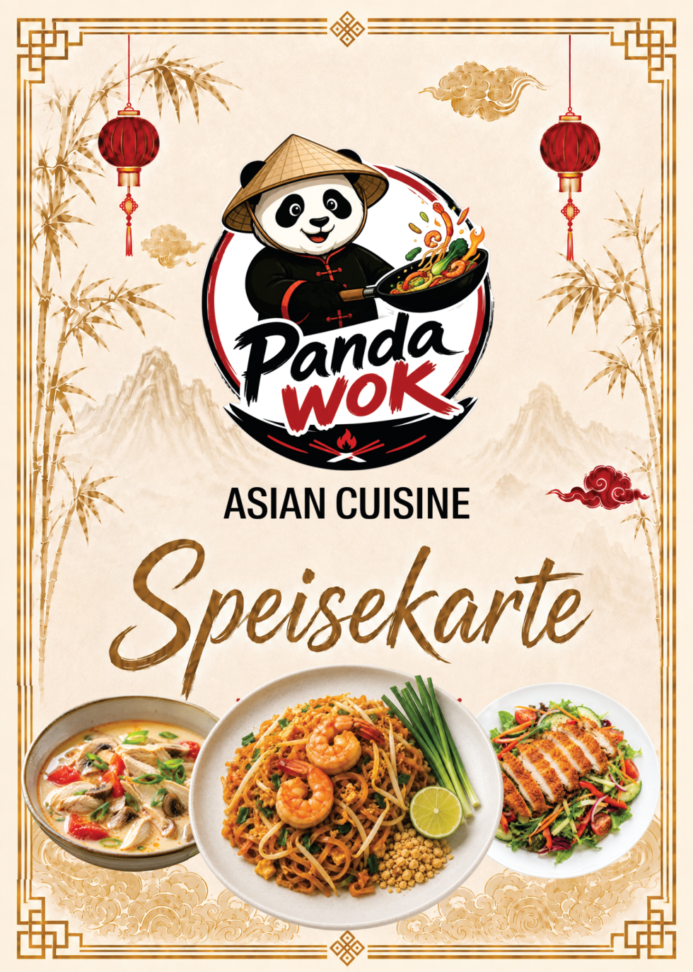 Panda Wok Speisekarte